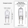 Simba Lighting Halogen Light Bulb G8 T4 35W JCD Bi-Pin