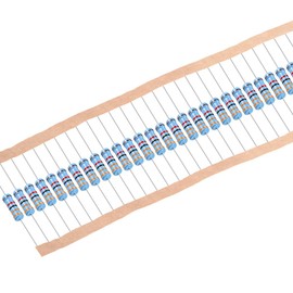 sourcing map Metal Film Resistor 33K Ohm 2W 1% Tolerance 5 Colour Band Pack of 30