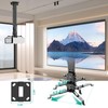 WALI Projector Ceiling or Wall Mount, Universal Height Adjustable Mount