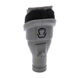 vhbw 2-in-1 Combination Nozzle Furniture Brush Crevice Tool Compatible with Dyson V6 Digital Slim Flexi, V6 Flexi, V6 Fluffy, V6 Fluffy +
