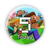 I'm 5 Today 5th Birthday - (A) Mine Crafting Crafts Video Game Gaming Gamer Birthday Badges Pin Button Badge - Large 76 mm