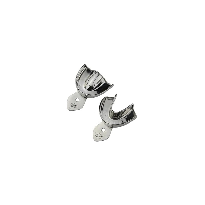 Dental Impression Trays Stainless Steel Teeth Whitening Mouth Trays Upper