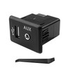 QNHEAY Auxiliary AUX USB Jack Port Fit for Nissan Altima