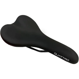 QUATTRO SPORT Asiento Element para Bicicleta de Montaña Cómodo, Ajuste Universal para Bicicletas, para Hombre y Mujer