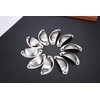 Yetaha Cup Cabinet Pulls, 10PCS Drawer Shell Pull Handles, 82x35mm