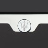 KA T304 Chrome Polished Maserati Logo Laser Etched Engraved license