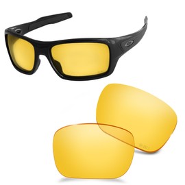 AOZAN ANSI Z87.1 Replacement Lenses For Oakley Turbine OO9263 Sunglasses - HI-DEF Yellow