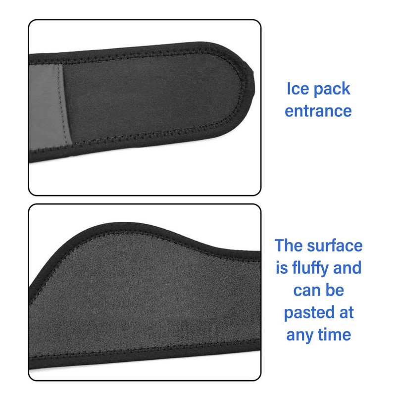QANYEGN Face Ice Pack Wrap, Ice Pack Wrap with Hot