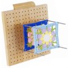 Wooden Crochet Blocking Board,Blocking Mats for Knitting with 15 Stainless