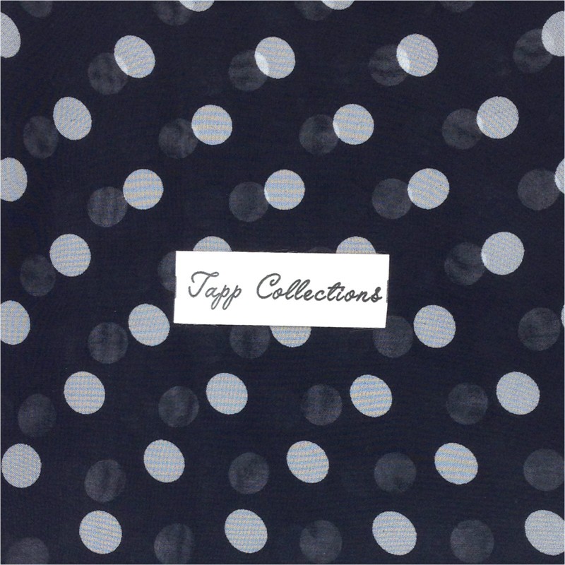 Tapp Collections TM de moda suave gasa bufanda, Houndstooth/Black White