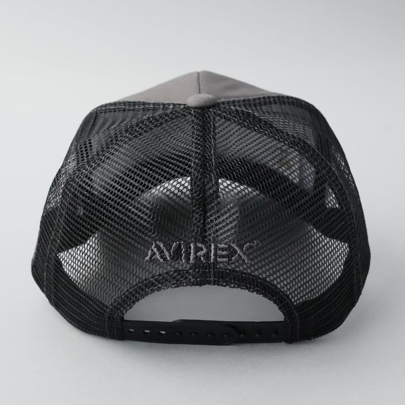 Avirex Men's Mesh Cap, Two Sizes Available, Standard, Military, XL,