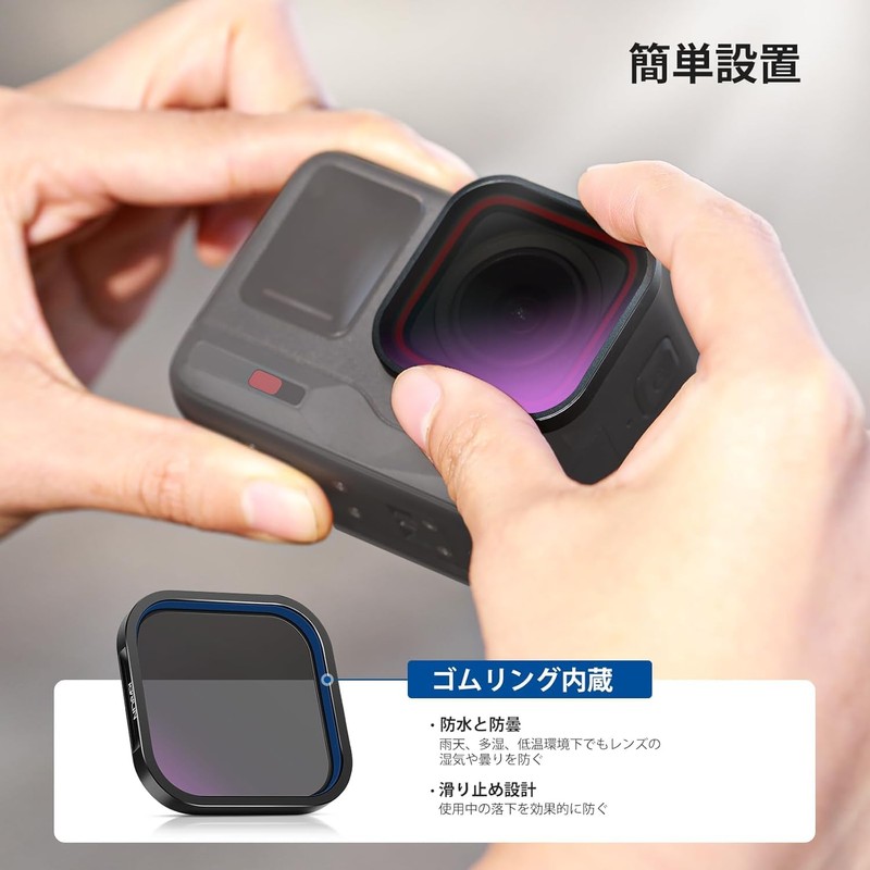 NEEWER ND/PL Filter Set Compatible Insta360 ACE PRO 4 Piece