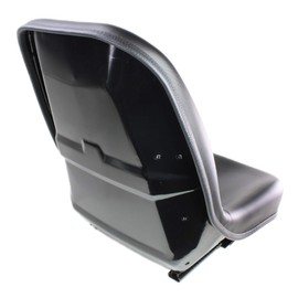 E-6515423 DirectFit™ Black Vinyl Seat for Bobcat Skid Steers 2410, 2400, 2000, 963, 873, 751, 773, 653, 542, 742, S100, S130, S150, S160, S175, S185, S205, S220, S250, S330, S300, S570, S550, +++