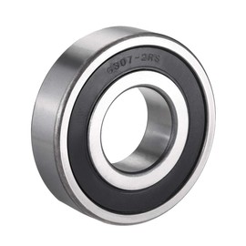 sourcing map Deep Groove Ball Bearing 6307-2RS Double Sealed Chrome Steel 35 mm x 80 mm x 21 mm DE de
