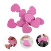 Outanaya 50pcs Heart-shaped Sponge Nail Files Dual-sided Nail Grinding Tools