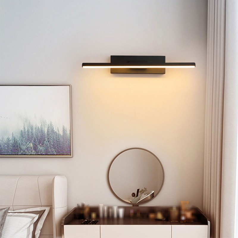 LED Strip Wall Lamp Rotatable Wall Sconce Bedside Table Reading