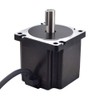 STEPPERONLINE Nema 34 Stepper Motor 4.8Nm(679.87oz.in) 6.0A 14mm Key-Way Shaft