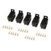 CENPEK 5 Pack 30A 5 Pin Relay Connector Socket with