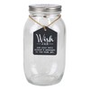 Top Shelf 50th Birthday Wish Jar With 100 Tickets, Pen,