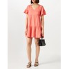 Naf Naf Women's Papaya Robe, 38, Papaya