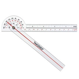 TAKUMED Plastic Angle Meter Goniometer Pocket Size Type C