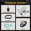 Jovbex Aluminium Engine Coolant Thermostat Housing Compatible with Chrysler Sebring