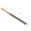KOTARBAU® Flat Wood Arrows 200 mm Rasp Cut 1 (Coarse