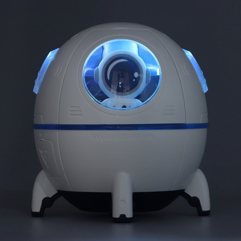 Space Capsule Humidifier Quiet Cool Mist Humidifier 220ML USB Desktop