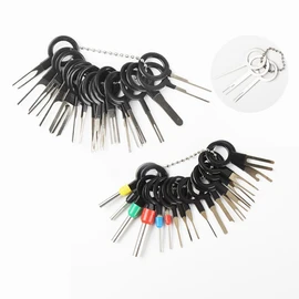 MEDUSHASHA Connector Pin Extractor Terminal Removal Tool Car Terminal Removal Key Tool Terminal Removal Tool Coupler Connector Wiring Terminal Removal Tool 41 Piece Set