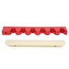 MUNEFE 6 Hole Billiard Cue Rack, Wall Mount Pool Cue