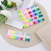 Transparent Sticky Notes Small 940 Sheets Morandi Classic Colours Waterproof