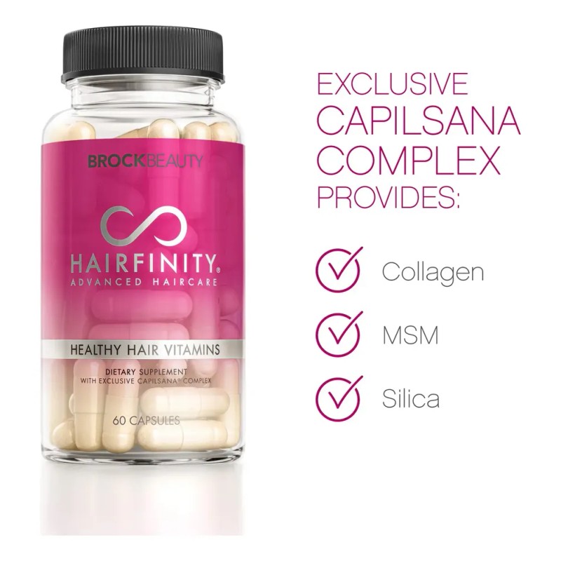 Hairfinity Vitaminas Para El Cabello - Biotina 60 Ct