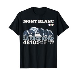 Tour du Mont Blanc TMB Hiking Mountaineering Souvenir T-Shirt