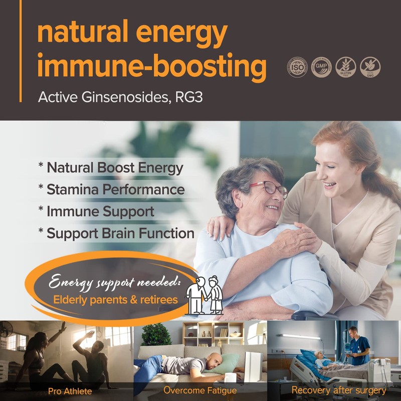 BTGIN Bon Korean Red Ginseng Extract Immune Support for Focus