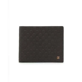 Daks (신세계강남점)브라운 DD경판로고 매트 가죽 반지갑 DBWA0E368 Shinsegae Gangnam Store Brown DD Panel Logo Matte Leather Wallet DBWA0E368
