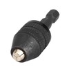 Domary Keyless Drill Bit Chuck Converter 0.3-3mm Hex Shank Adapter
