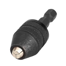 Domary Keyless Drill Bit Chuck Converter 0.3-3mm Hex Shank Adapter for Industrial Hardware Tools SG