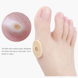 EXCEART 3 Sheets Foam Corns Plaster Blister Plaster Corn Rings Heel Pad Foot Plaster Corn Rings Plaster Pressure Protection for Blisters Callus Corn Remover