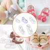 Baoblaze 10 x Transparent Baby Shoe Stretchers Portable Professional Boot