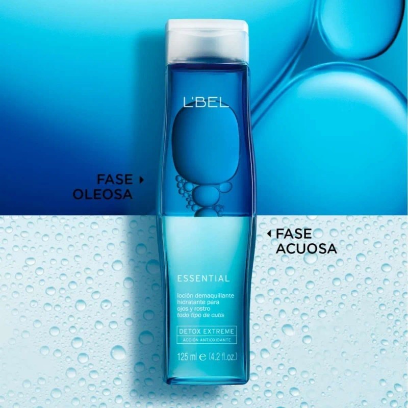 Desmaquillante Essential Lbel Bifasico Hidratante Ojos Rostr