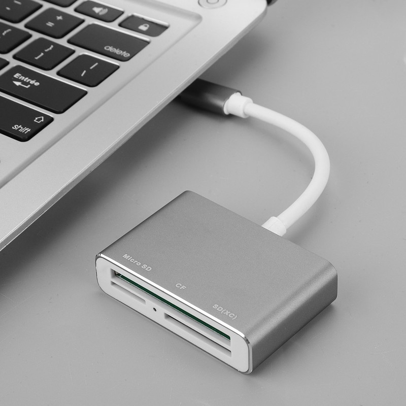 Aluminum Alloy Universal 3 In 1 MultiFunctional TypE C 3.0