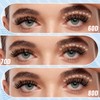 KevKev 3D Lash Extension Kit 320pcs Lash Clusters Kit 60D+70D+80D