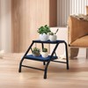 Duwee 2 Step Ladder,Step Stool with Wide Anti-Slip Pedal,Heavy Duty