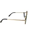 Quay Australia High Key Micro Sunglasses Medium Gold Polarized