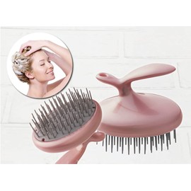 BesVESS KNS-600 Shampoo Brush Made by a Long-established Commercial Manufacturer (Smooth on Hair), Scalp Massage Brush, Scalp Brush
