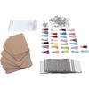 Yosoo Kit de Llaveros en para Sublimación, Paquete Completo de