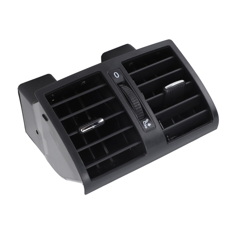 Car Rear Center Air Conditioning Outlet Vent Nozzle 1TD819203 Black