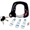 Gorin GR970-K Key Lock, Dimple Type, Large Ring Lock, Black