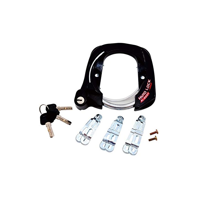 Gorin GR970-K Key Lock, Dimple Type, Large Ring Lock, Black
