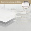 Vinylboden Selbstklebend PVC Bodenbelag Selbstklebend Fliesen Vinyl Holzoptik Bodenaufkleber Wasserdicht